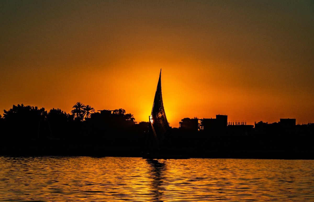 Croazieră pe Nil la apus