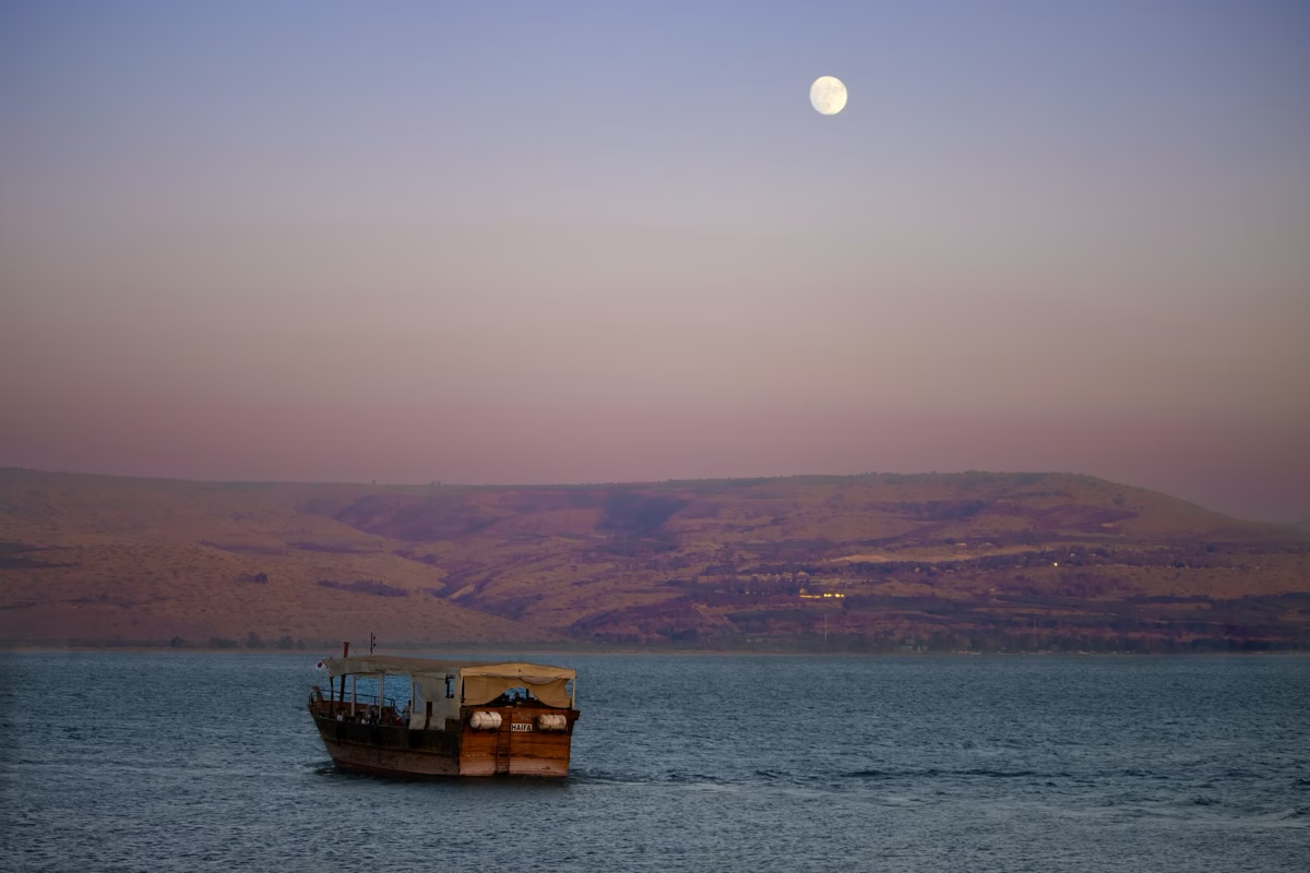 Marea Galileii — croazieră pe urmele lui Isus